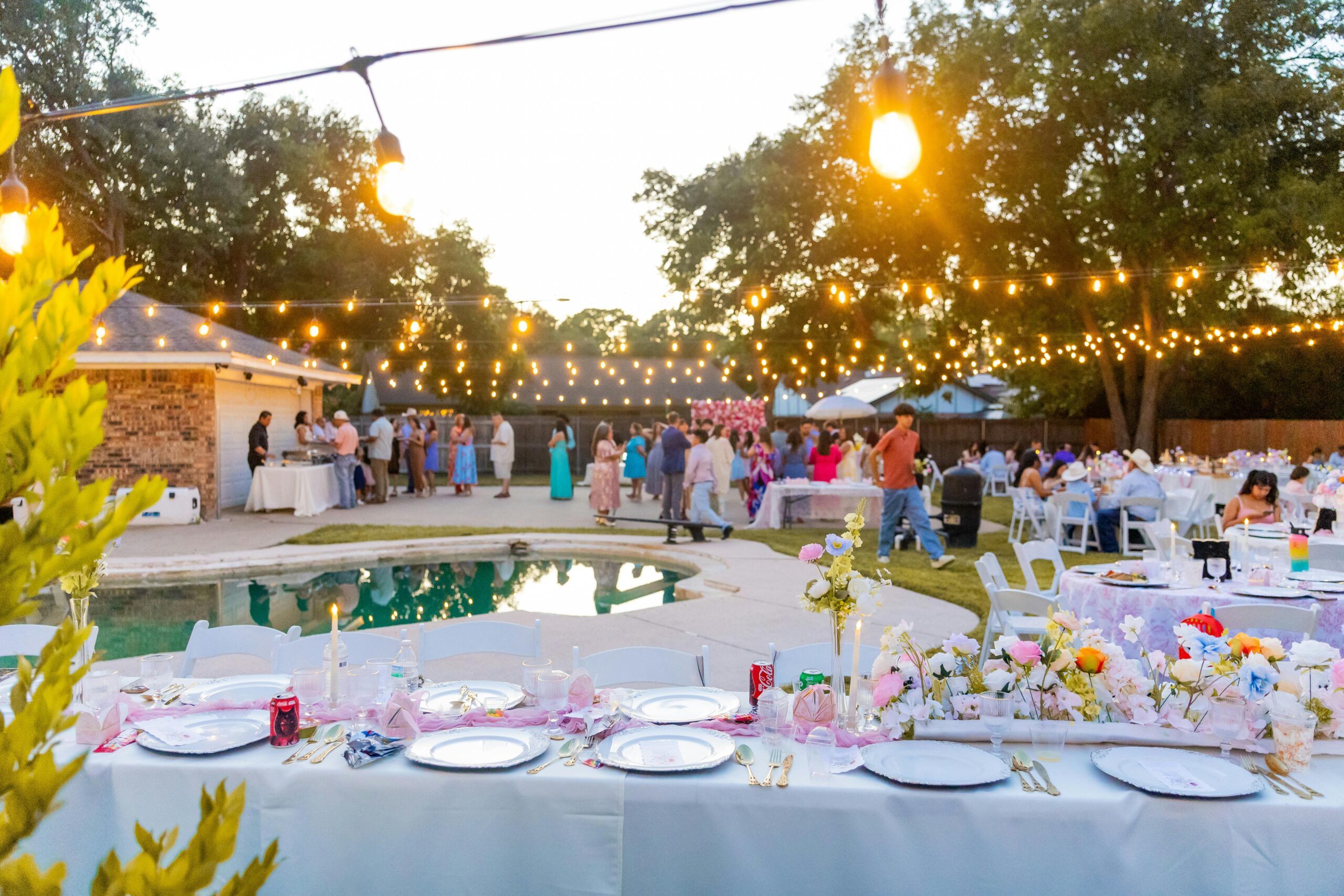 Outdoor Backyard Party